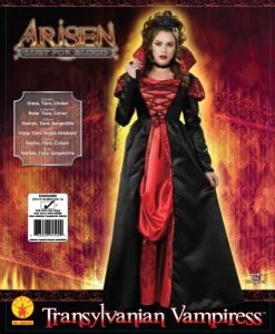 Rubie's Costume Transylvanian Vampiress Dress With Tiara And Choker -Rubies Shop 51S 4JHeaiL