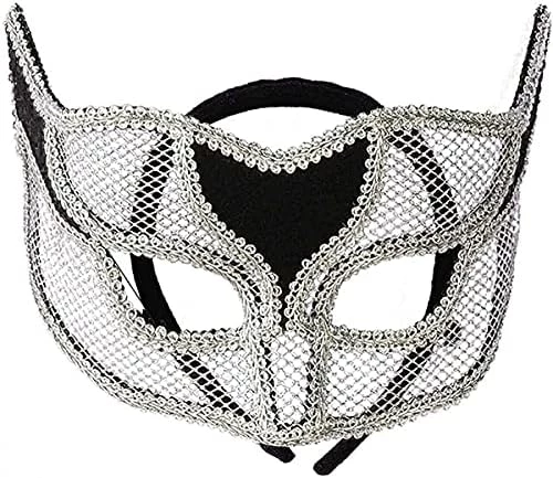 Forum Novelties Inc - Silver Netted Mask 5 Forum Novelties Inc - Silver Netted Mask - Image 3