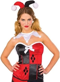 Rubie's Costume Co Women's Corset, Harley Quinn 5 Rubie's Costume Co Women's Corset, Harley Quinn -Rubies Shop 51SVvhncIIL. AC