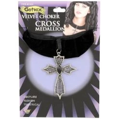 Forum Novelties Women's Velvet Choker Dark World Costume Accessory 6 Forum Novelties Women's Velvet Choker Dark World Costume Accessory -Rubies Shop 51SyKtBa8KL