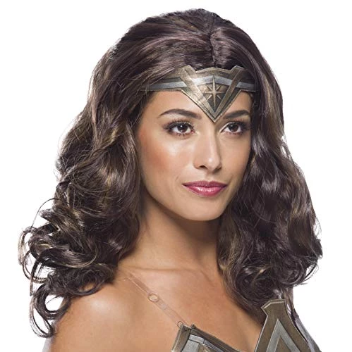 Rubie's Womens Dc Comics Ww84 Wonder Woman Costume Wig, As Shown, One Size US 3 Rubie's Womens Dc Comics Ww84 Wonder Woman Costume Wig, As Shown, One Size US