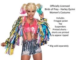 Official Rubie's DC Comic Harley Quinn Costume, Birds Of Prey Movie Style -Rubies Shop 51W6eVjhvVL