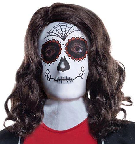 Rubie's Costume Co Women's Day Of The Dead Female Mask 3 Rubie's Costume Co Women's Day Of The Dead Female Mask