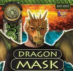 Forum Novelties Unisex-adult Medieval Fantasy Dragon Half Mask -Rubies Shop 51awtbTkr4L