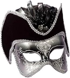 Forum Novelties Men's Venetian Style Half Mask -Rubies Shop 51bcoTseFjL. AC