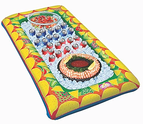 Forum Novelties Party Buffet Inflatable Cooler, 4.5 Feet X 28", Fiesta 3 Forum Novelties Party Buffet Inflatable Cooler, 4.5 Feet X 28", Fiesta