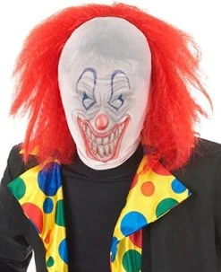 Rubie's Costume Co Men's Scary Clown Mask -Rubies Shop 51cK90JiaL. AC