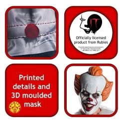 Rubie's Men's Pennywise Adult Costume Top Adult Costume -Rubies Shop 51cMxVOiCkL