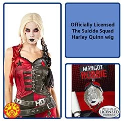 Rubie's DC Comics Suicide Squad 2 Harley Quinn Wig, As Shown, One Size -Rubies Shop 51eOJTtMu0L
