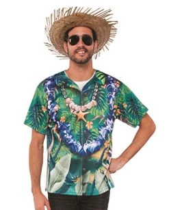 Red Renaissance Blouse Costume For Adults