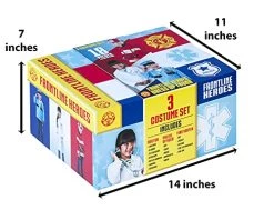 Forum Novelties Child's Frontline: Everyday Heroes Trunk Set (Police, Firefighter, Doctor), Small -Rubies Shop 51idVnPlsJL