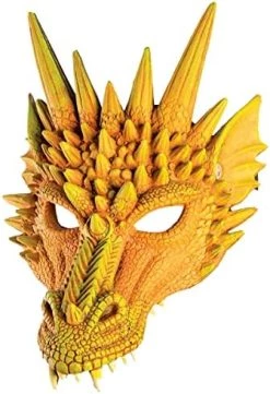 Forum Novelties Unisex-adult Medieval Fantasy Dragon Half Mask -Rubies Shop 51iv Y4kdRL. AC 1