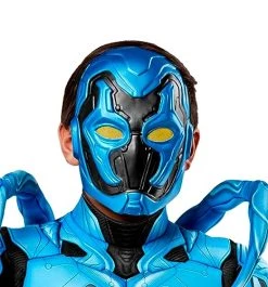 Rubie's Child's DC Blue Beetle Costume Half-Mask, As Shown, One Size