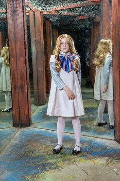 Rubie's Women's M3gan Plastic Half-Mask With Hair, As Shown, One Size -Rubies Shop 51khcpk8LAL