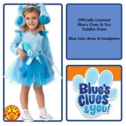 Rubie's Girl's Blue's Clues And You Blue Costume Tutu Dress -Rubies Shop 51oKUZJPPXS