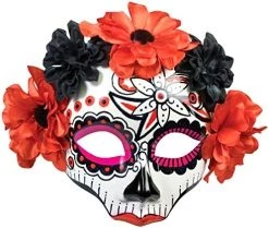 Forum Novelties Women's Day Of Dead Skull Flower Mask 7 Forum Novelties Women's Day Of Dead Skull Flower Mask -Rubies Shop 51pFx0QFQL. AC