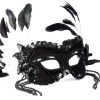 Forum Novelties Women's Karneval Style Half Mask With Beads -Rubies Shop 51t3XcPpqbL