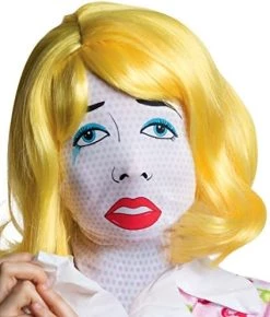 Rubie's Costume Co Women's Pop Art Mask -Rubies Shop 51twLL89lEL. AC