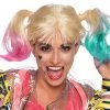 Rubie's Womens Dc Comics Birds Of Prey Harley Quinn Costume Wig, As Shown, One Size US -Rubies Shop 51vRbRdBYLL