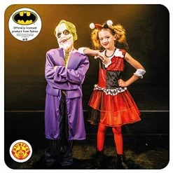 Super Villains Harley Quinn Girl's Costume 12 Super Villains Harley Quinn Girl's Costume -Rubies Shop 51ww2B1ImL