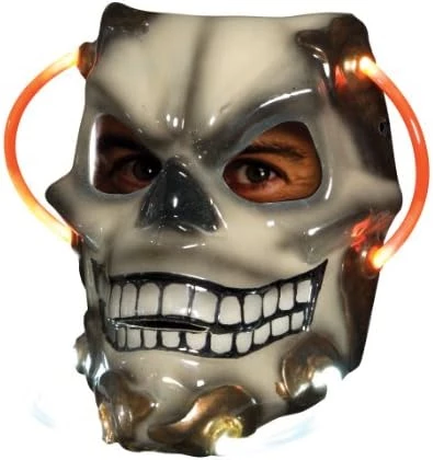 Rubie's Costume Alien Costume Light-Up Skull Mask 4 Rubie's Costume Alien Costume Light-Up Skull Mask - Image 2
