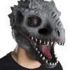 Rubie's Men's Dinosaur 3/4 Mask, Multicolor, One Size -Rubies Shop 51xGPd8P7nL