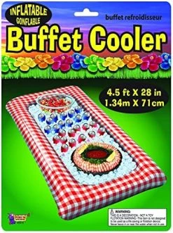 Forum Novelties Party Buffet Inflatable Cooler, 4.4 Feet X 28", Silver With Confetti 21 Forum Novelties Party Buffet Inflatable Cooler, 4.4 Feet X 28", Silver With Confetti -Rubies Shop 611M9wuhojL. AC 4